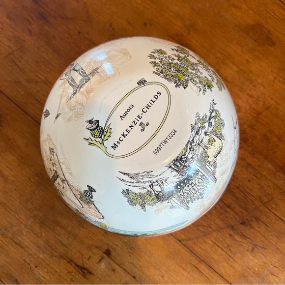 Mackenzie Childs Aurora Pattern Bowls Set of 3 - Picture 9 of 13